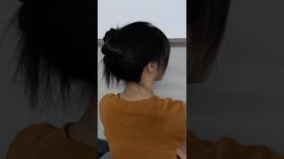 Một kiểu búi tóc vừa xinh lại sang nè #hairstyle #kieutoc #hair #hairtok #naxinh #hairtutorial#short