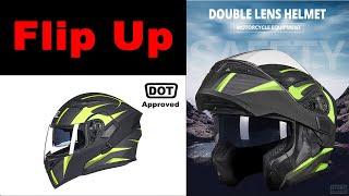 GXT 902 Flip Up Helmet | Weight 1.6 kg /Size M L XL / DOT Approved Quality Certificate