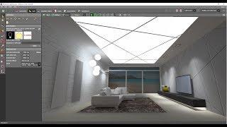 How to create Barrisol or stretched ceiling in Dialux evo