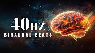 Harnessing 40Hz Binaural Beats for Alertness and Memory, Adjust Your Mind for intense Concentration