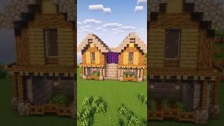 ДОМ ДЛЯ ВЫЖИВАНИЯ В МАЙНКРАФТ  #shorts #minecraft