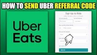 How to Send Uber Referral Code | Invite Someone to Drive on Uber