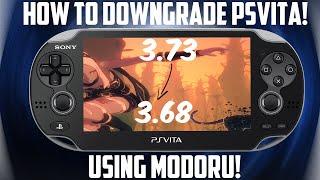 How to downgrade your PSVITA using Modoru