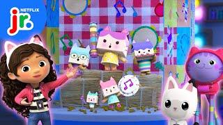 Jam with Baby Box's Family Band! 🪕 Gabby's Dollhouse | Netflix Jr