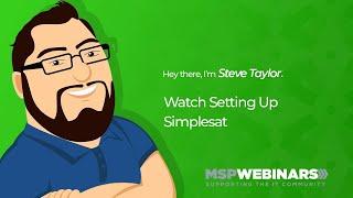 Setting up Simplesat from scratch in 15 minutes or less
