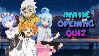 Anime Opening Quiz - Quick 5 Min guess the anime OP (VERY EASY - HARD)