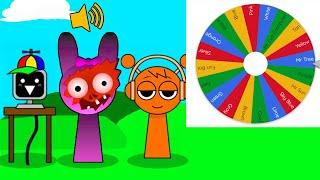 Making Sprunki Songs using a Random Wheel Generator...