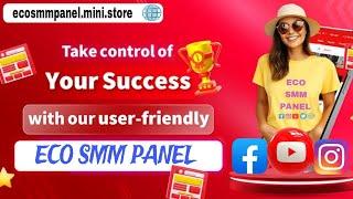 ALL IN ONE WEBSITE || ECO SMM PANEL