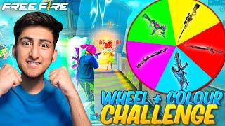 Wheel + Colour Every Gun In A Colour 5 Colour And 5 Gun[A_s Gaming] - Free Fire India