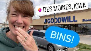 Thrifting the Des Moines, Iowa Goodwill Outlet Bins ~ Midwest Thrift Store Items at a GREAT Price!