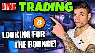 Live Trading! This is the MAKE OR BREAK Bitcoin MOMENT!  (Looking for LIVE  ENTRIES)