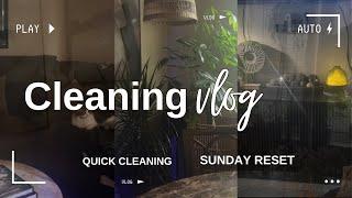 SUNDAY RESET || Cleaning motivation || maintaining a clean home 🫧