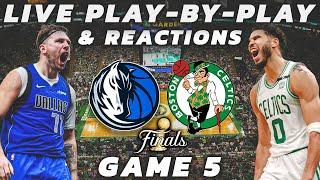 Dallas Mavericks vs Boston Celtics | Live Play-By-Play & Reactions