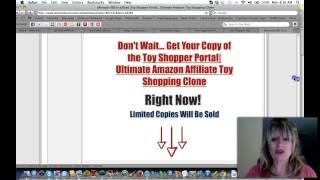*Amazon Biz In A Box Toy Shopper Portal (Clone) Billions of Toys Sold + BONUS***