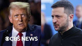 Trump and Zelenskyy agree to "advance" cooperation in war with Russia