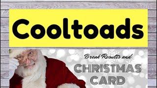 1st YouTube Christmas Card and Break Results from Cooltoads!