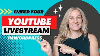 How To Embed A YouTube Livestream Channel Into A Website