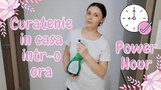 Fa curat cu mine intr-o ora ⏰ Power Hour Cleaning ⏳ Curatenie rapida si eficienta