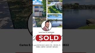  SOLD in Just 6 Days—Above Asking Price! Another stunning home SOLD FAST in Miami, FL!