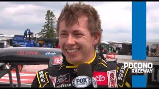 No Pressure: Brandon Jones cruises to victory for Kyle Busch | NASCAR Truck Series at Pocono