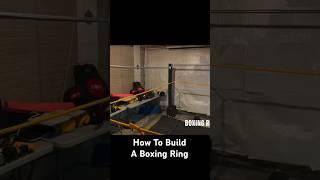Built A Boxing Ring For Less Than $1000