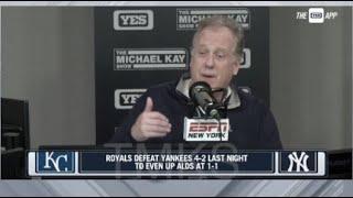 "Robotic Game Plan" Yankees Royals (Debate) MLB Playoffs - TMKS Michael Kay Show