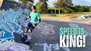 How Speed is KING when Skating Transition at 51 YO