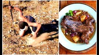 Cooking Ground Squirrel Catch & Cook AFRICA!