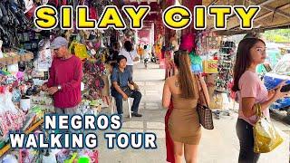 Exploring SILAY CITY Negros Occidental | Public Plaza and Public Market Walking Tour