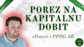 Kako prijaviti porez od trgovine na berzi | Porez na kapitalnu dobit | PPDG-3R | Porez na akcije