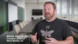 Andrew Goode TV Testimonial from Mark Breakwell of WOW Media Ltd