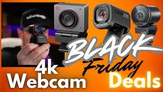 Black Friday Deals - 4K Webcams!