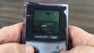 Atomic purple Nintendo Gameboy Color demo