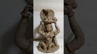 Krishna Idol making l  Little Krishna Idol making l art karuna l  Krishna Murti making