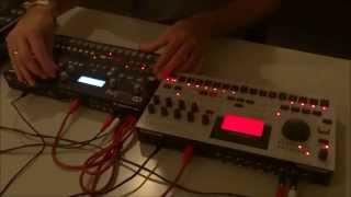 Elektron Analog Four and Machinedrum UW+ doing some techno - "The Rabbit Hole"