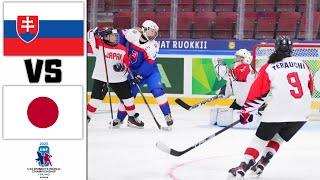 SLOVAKIA VS JAPAN RELEGATION GAME HIGHLIGHTS IIHF U18 WOMEN´S WORLD CHAMPIONSHIP 2025