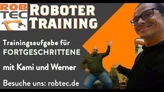 ABB Roboter fortgeschrittenen Training bei ROBTEC GmbH. Die Premium Roboterschulung dauerte 3 Tage.