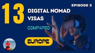 Digital Nomad Visa | Comparison of 13 European Countries | Digital Nomads Europe | Farrukh Dall