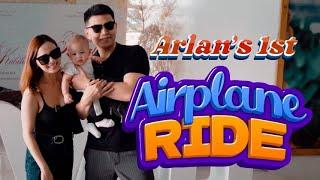 Baby Arlan's First Airplane Ride (Behave or Hassle?)