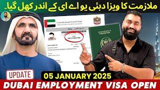   Dubai Employment Visa Now Open Inside UAE Latest Updates 2025