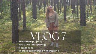 VLOG 7: Kolejne testy skończone, odwiedziłam 3 sklepy z włóczkami, impreza dziewiarska w Warszawie!