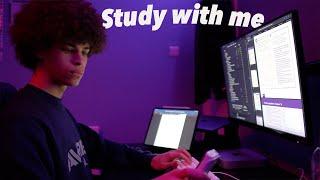 REAL TIME study with me (no music): 10 HOUR Productive Pomodoro Session | Udoka Fintelmann