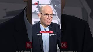 CDU-Ex-Fraktionschef Brinkhaus übt Kritik an der Merz-Strategie| #ntv #shorts