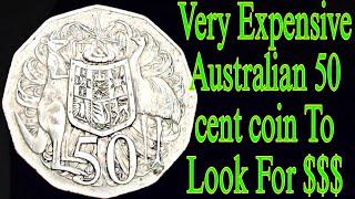 Australia 50 cent coin To Look For Worth Money $$$ (50c Coin)