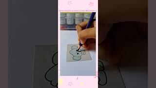 Make this cutie bt21 craft #craft #ytshorts #2024