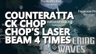 Counterattack Chop Chop's laser beam 4 times Wuthering Waves