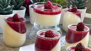 La vrai recette de Panna cotta - c’est la meilleure recette simple et rapide