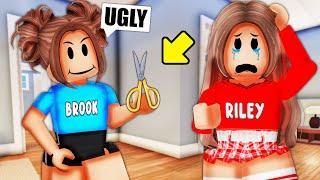 Being MEAN To My SISTER For 24 HOURS in Roblox Snapchat!