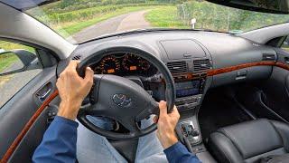 2004 Toyota Avensis Estate [2.0 - 147 HP] POV Test Drive 4K