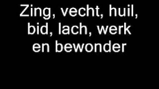 Ramses Shaffy  Zing vecht huil bid lach werk en bewonder